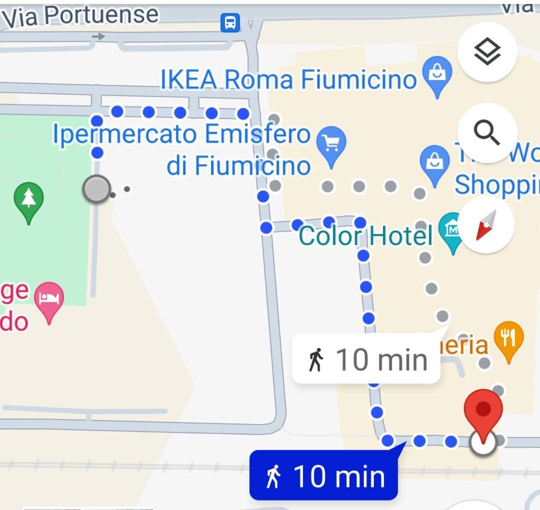 The House Room Aeroporto Fiumicino Eksteriør bilde